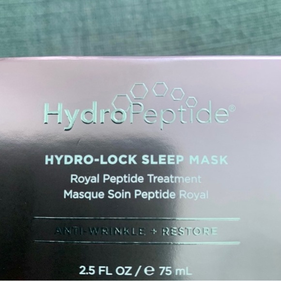 NWT HYDROPEPTIDE HydroLock Mask Peptide Facial Treatment Moisturizer face cream - Picture 5 of 10